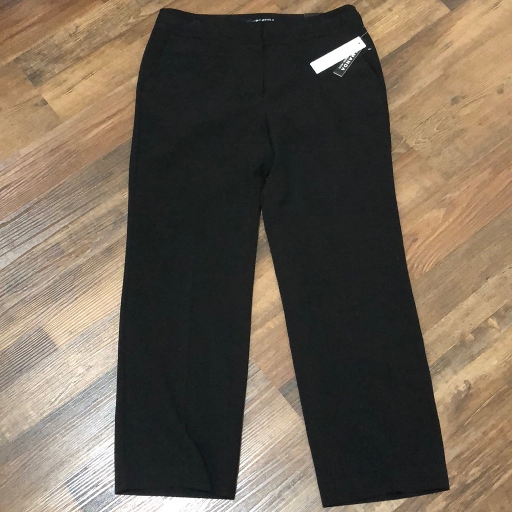Sharagano petite black dress pants